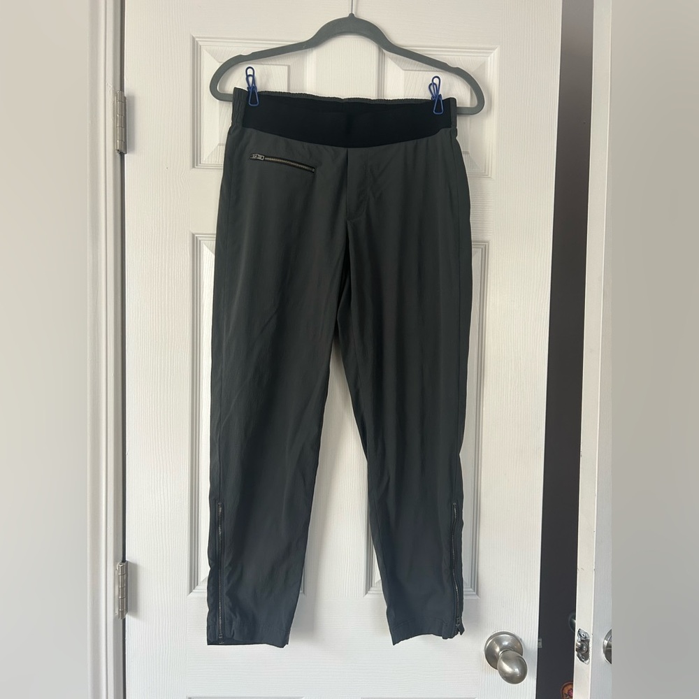 Athleta Women's Dark Gray Ankle Zip Joggers